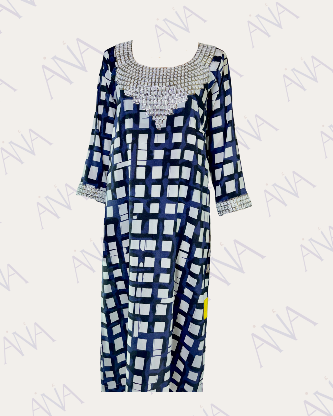 Ana Blue Gingham