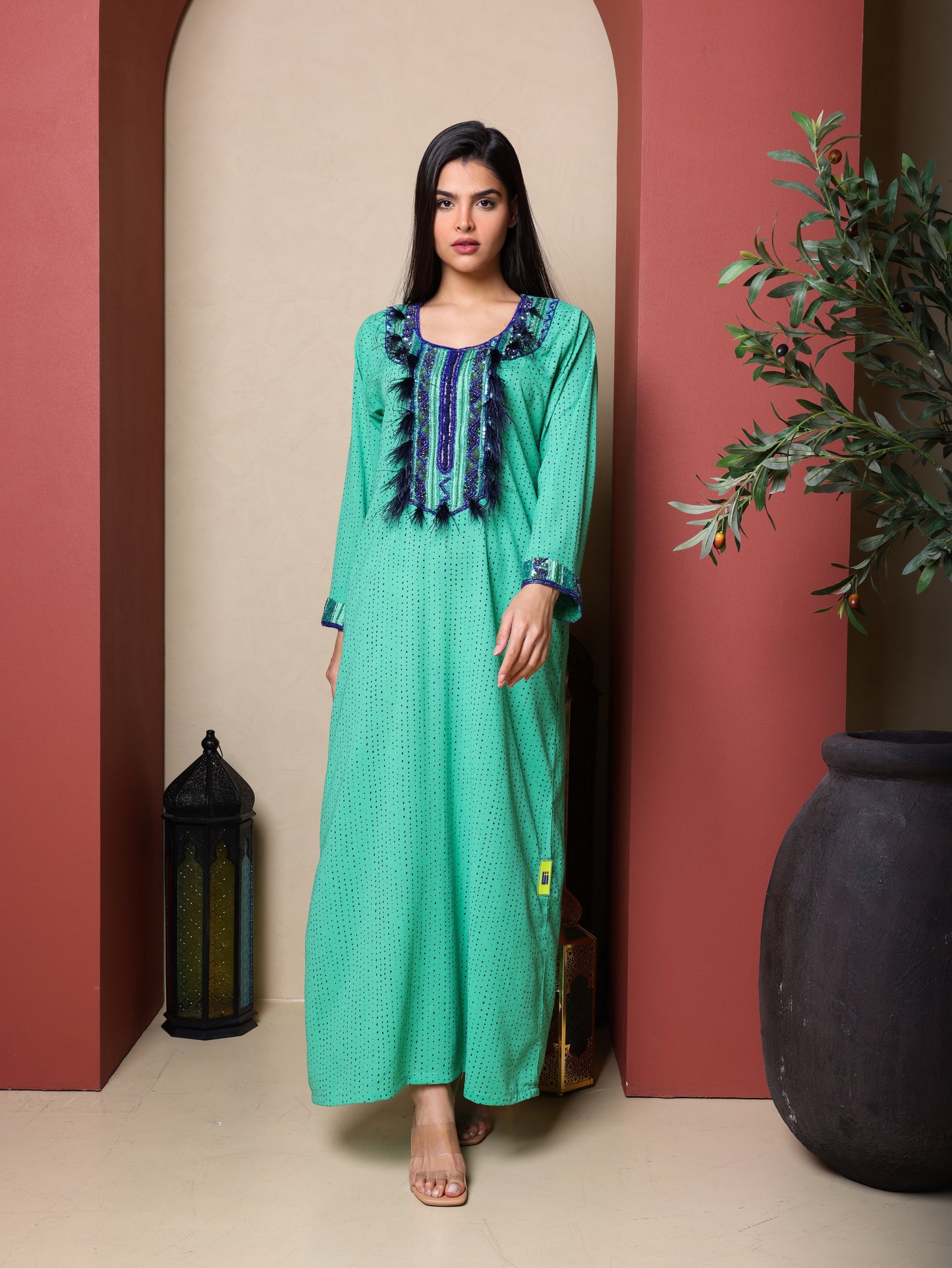 Green Unique Jalabiya