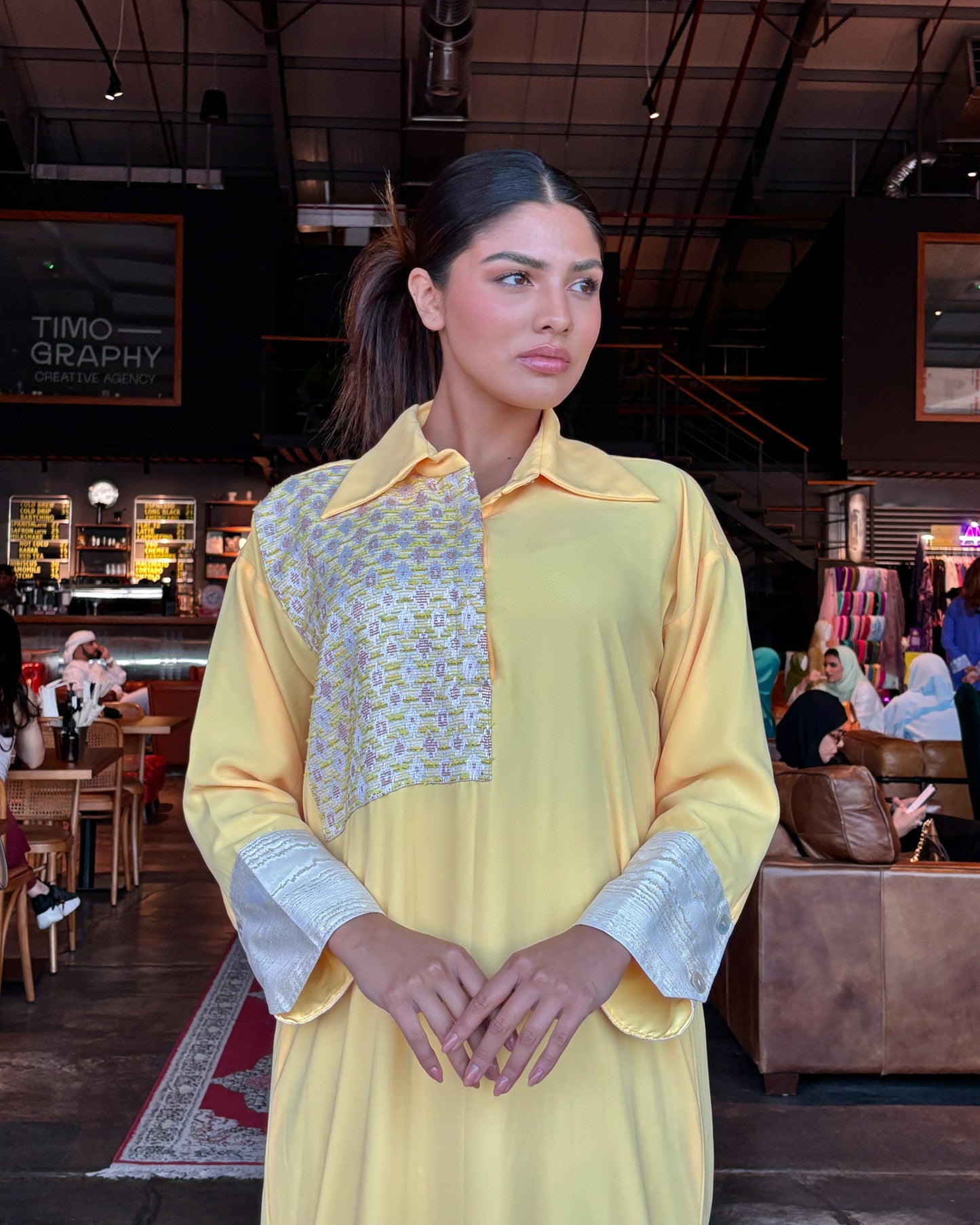 Ana Golden Radiance Dress
