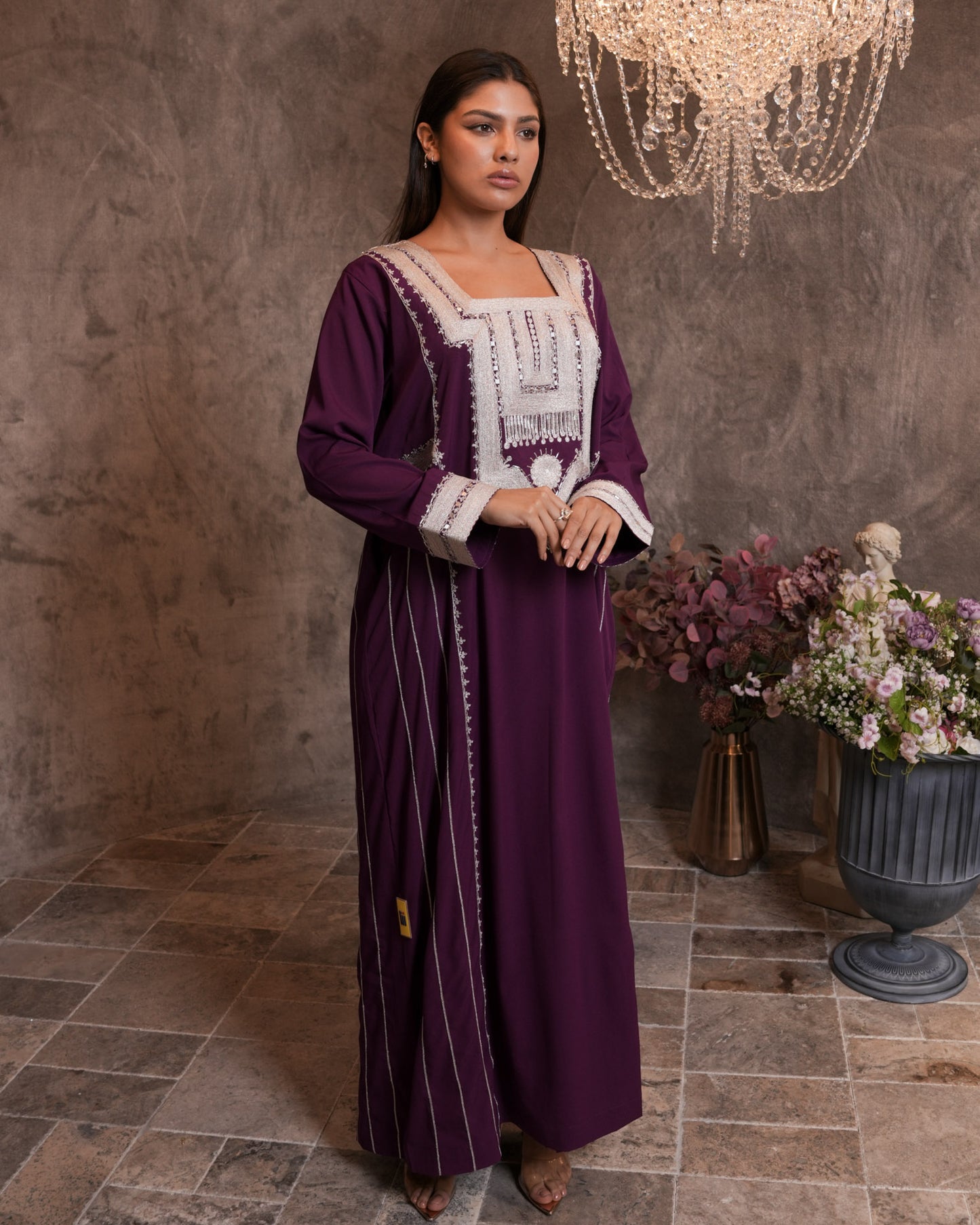 Ana Purple Exquisite Dress