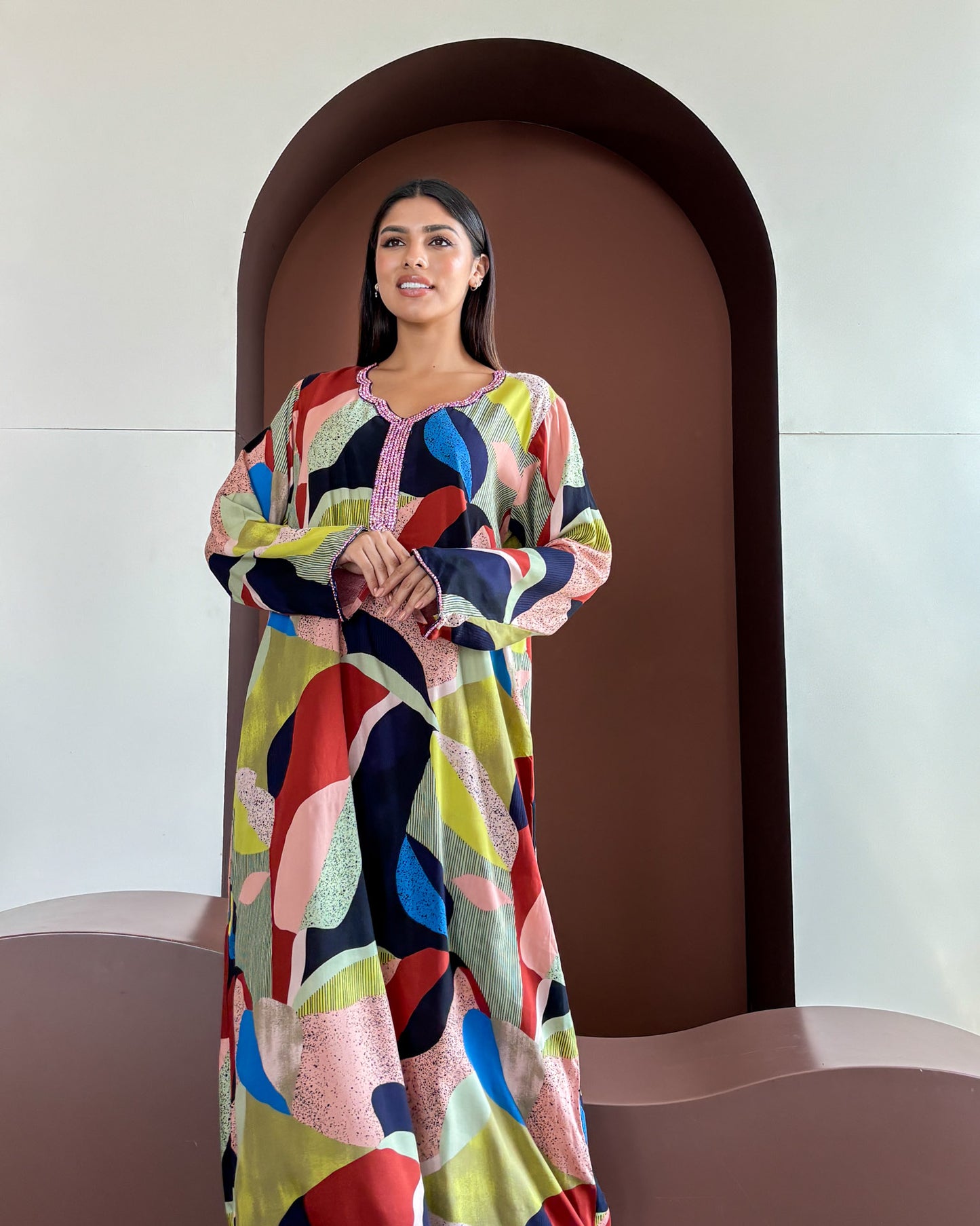 Ana Abstract Dress
