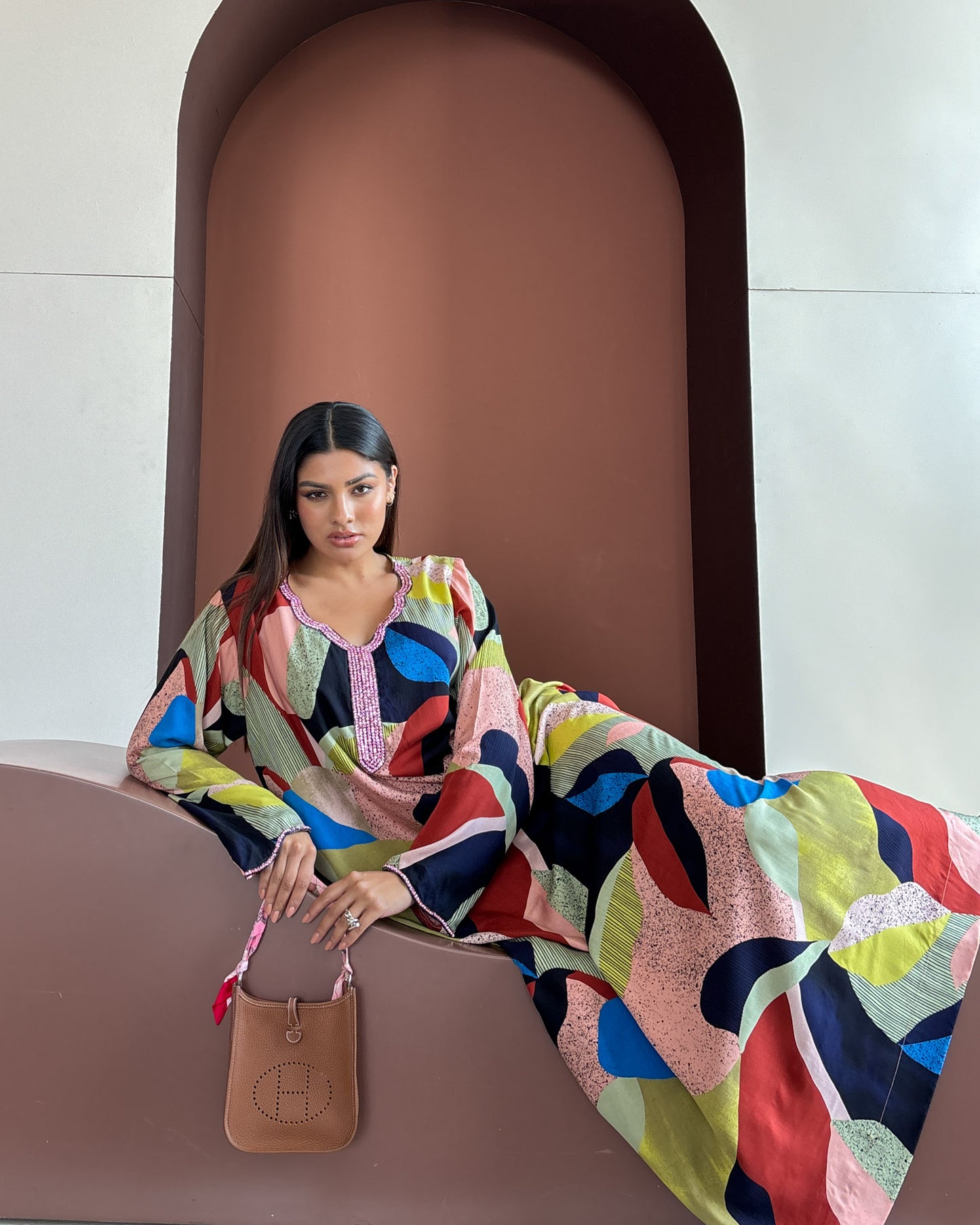 Ana Abstract Dress
