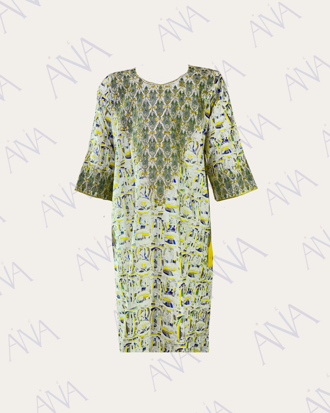 Ana Bow Yellow & Green