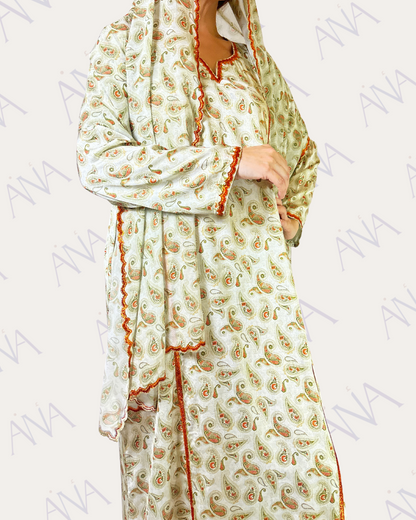 Ana Caju Orange Dress