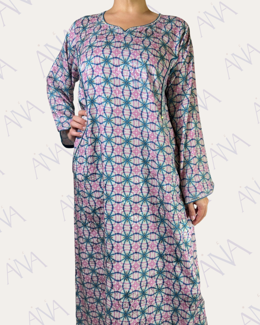 Ana Flower Pattern Dress