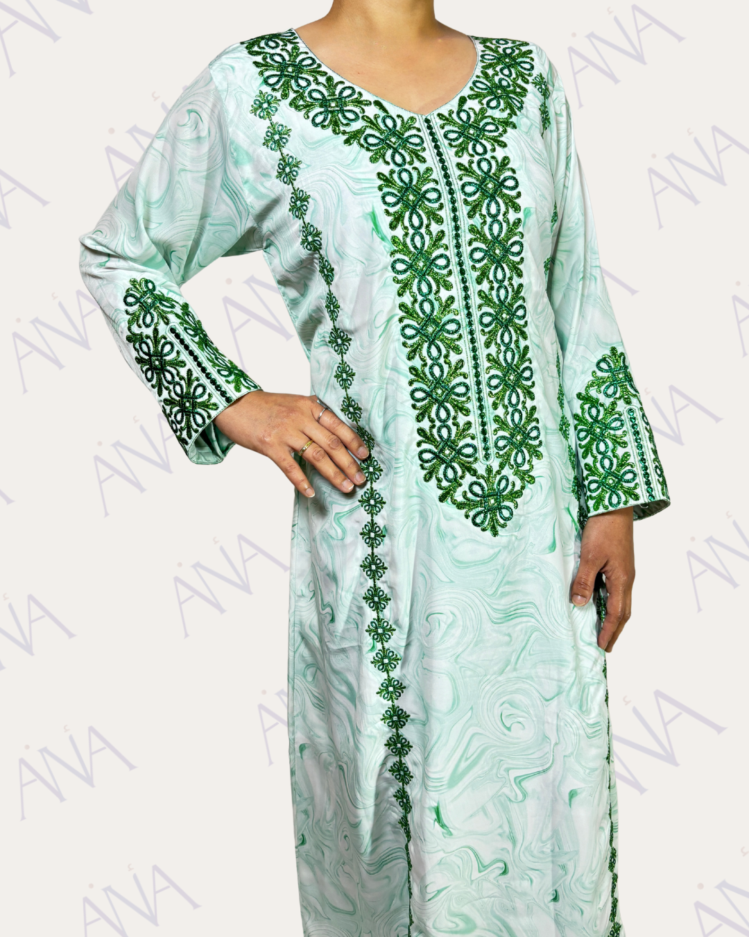 Ana Green Marble Khous