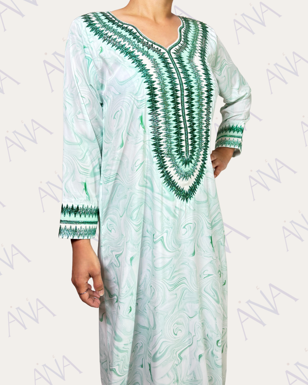 Ana Green Marble Khous