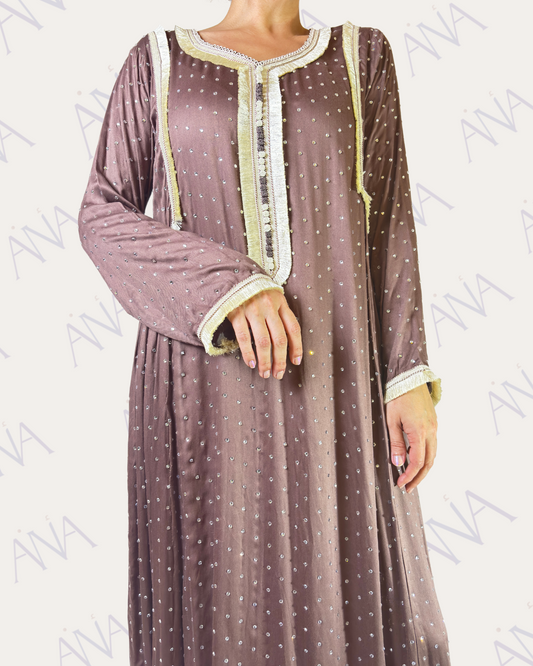 Ana Brown Bahraini Bling Dress