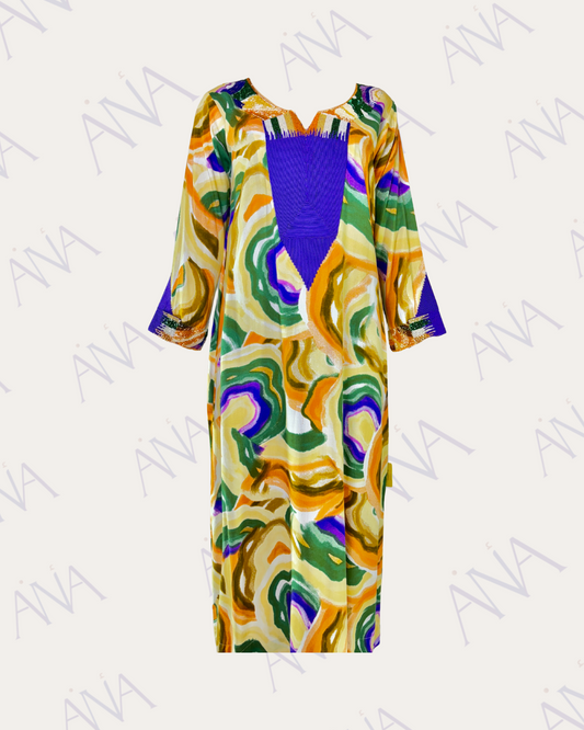 Ana Yellow Pattern