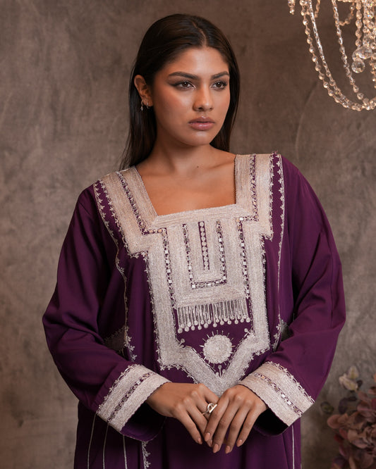Ana Purple Exquisite Dress