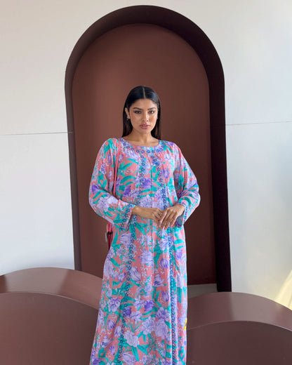 Ana Colorful Floral Dress