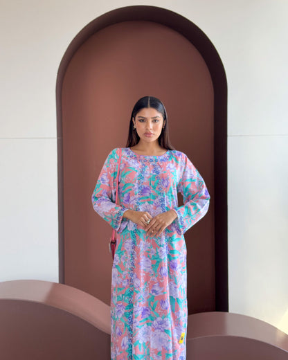 Ana Colorful Floral Dress