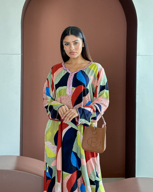 Ana Abstract Dress